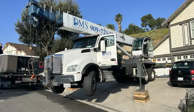 Large Boom Truck Fleet for Property Owners Eastvale, CA