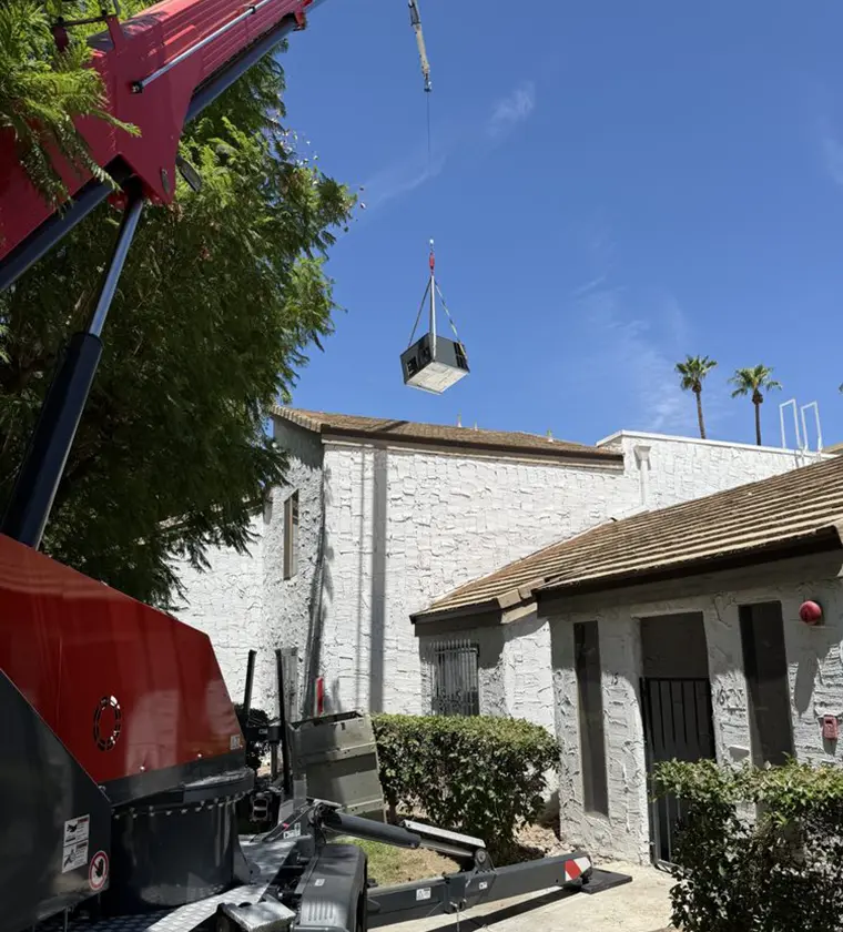 Residential Crane Lifting Services near Ontario, CA