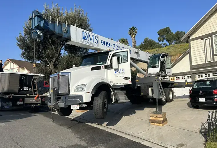 Large Boom Truck Fleet of Crane Rentals for Temecula