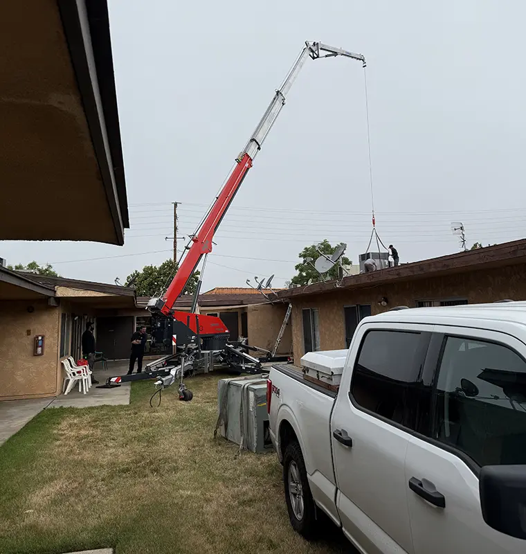 Fast and Reliable Crane Rentals for Spa & Hot Tub Lift