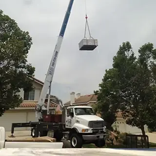 Trusted Crane Rental Company for Spa & Hot Tub Dealers